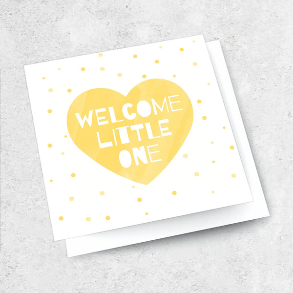Welcome Little One - Greeting Card