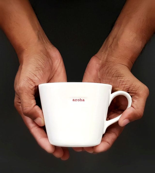 Te Reo Bucket Mug, Aroha