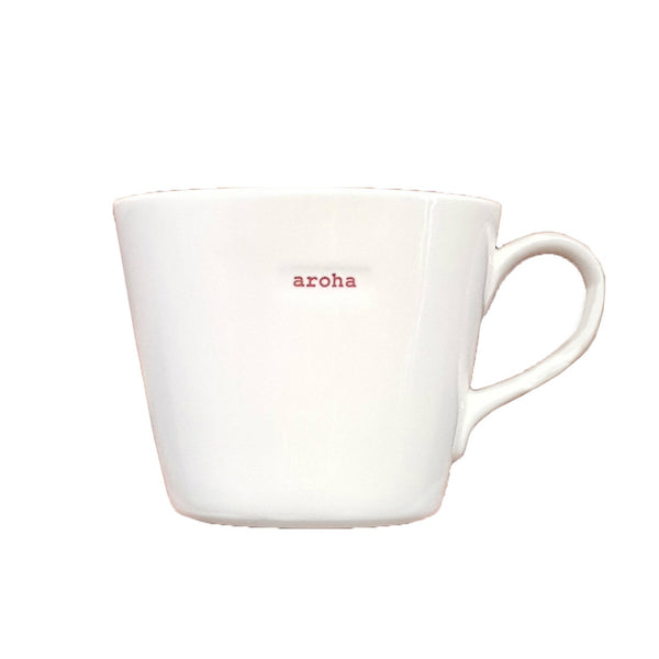 Te Reo Bucket Mug, Aroha