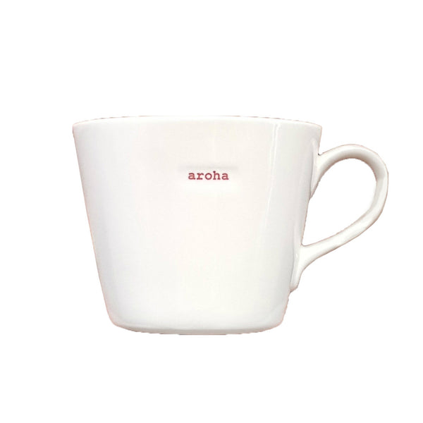 Te Reo Bucket Mug, Aroha