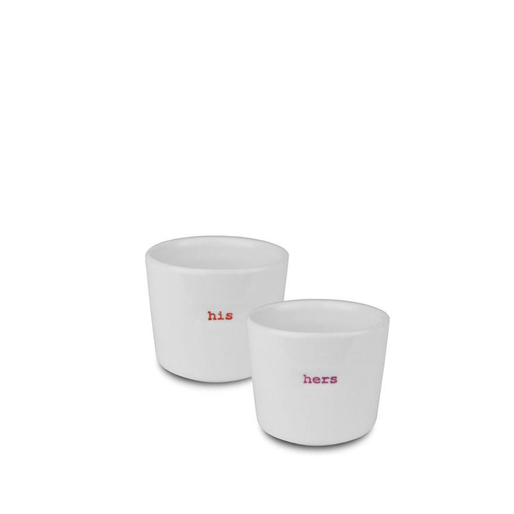 His and Hers Egg Cup Set