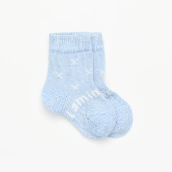 Beau Merino Crew Baby Socks