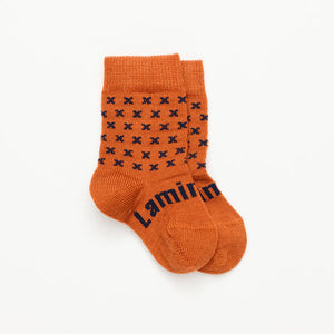 Harvest Merino Crew Baby Socks