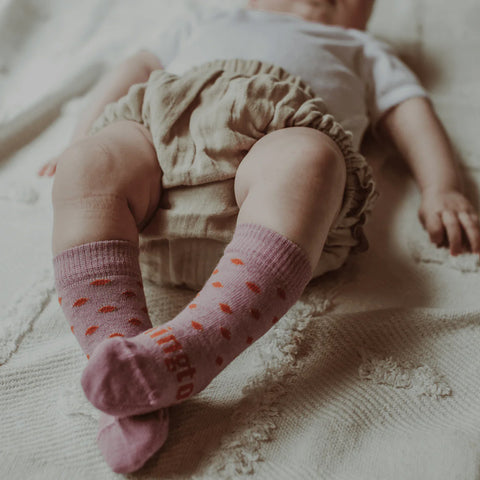 Tallulah Merino Crew Baby Socks