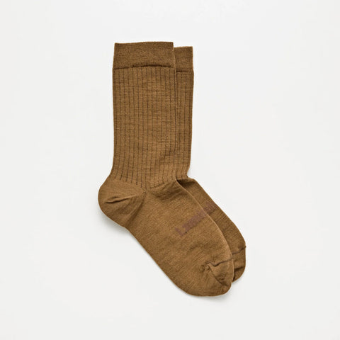 Walnut Men's Merino Crew Socks
