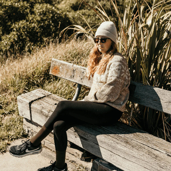 Cacao Women's Merino Crew Socks