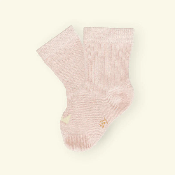 Mosey - Organic Cotton Baby Socks, Blush