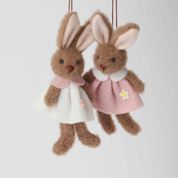 Easter Bunny Peter Pan Collar Hanging Decoration