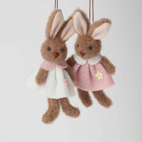 Easter Bunny Peter Pan Collar Hanging Decoration
