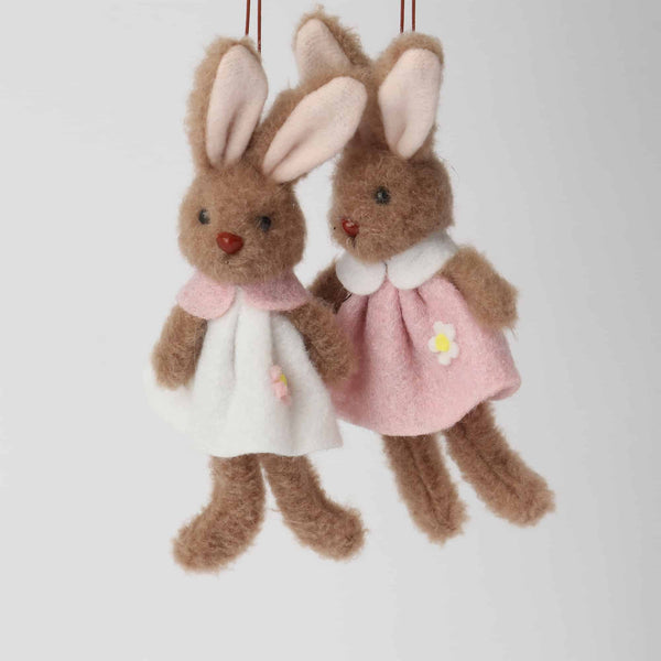 Easter Bunny Peter Pan Collar Hanging Decoration
