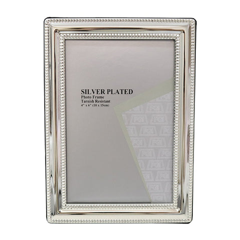 Fine Pearl Silver Photo Frame