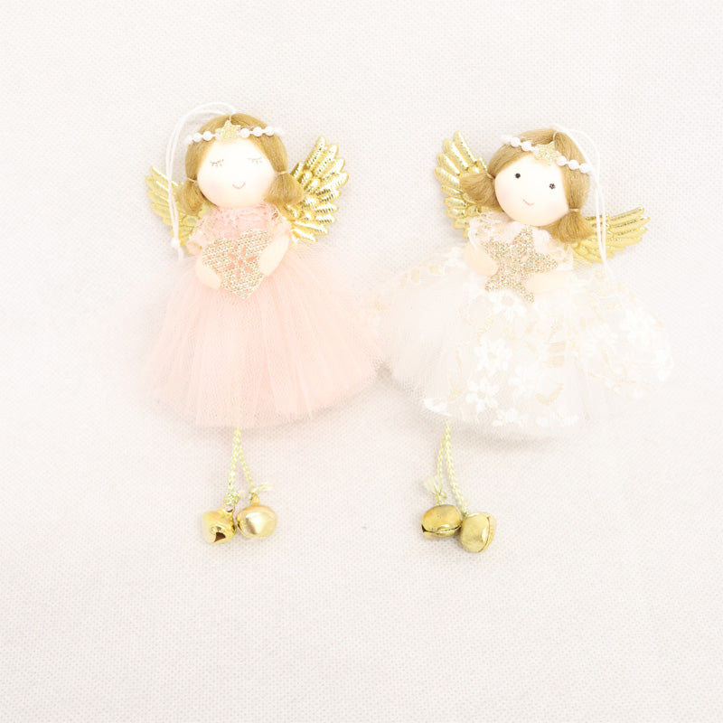Moritz Angel with Pearl Crown Christmas Decoration