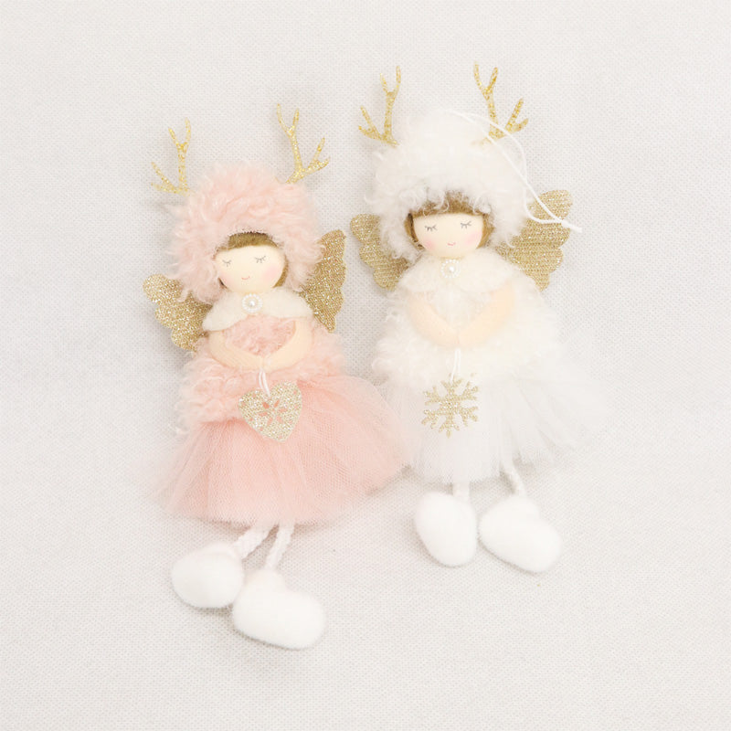 Moritz Angel with Siber Hat Christmas Decoration