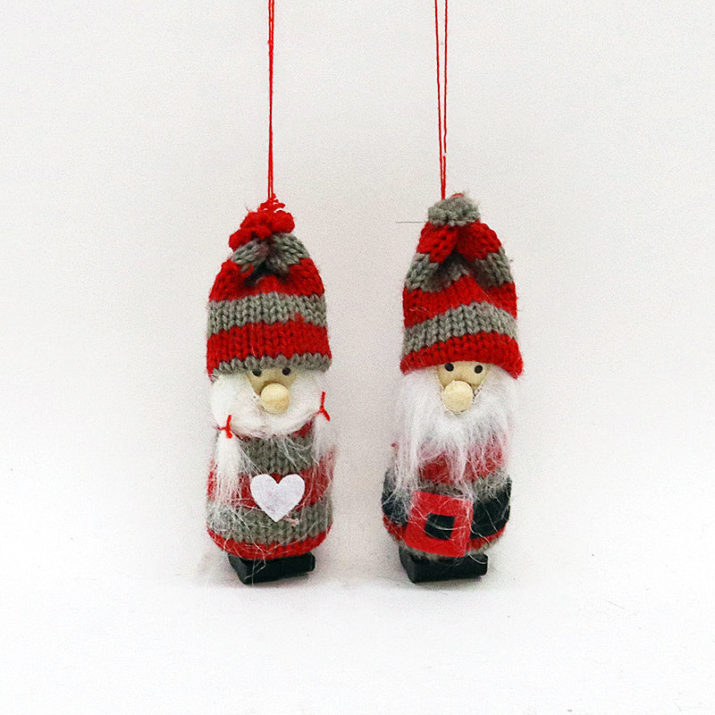 Nordic Santa Christmas Decoration 12 cm