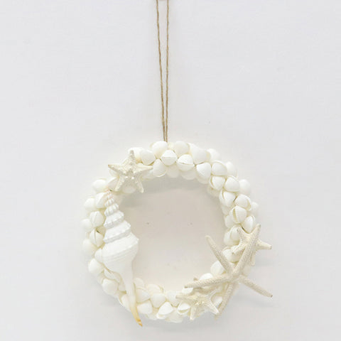 Shell Wreath with Starfish