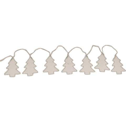 Vienna Christmas Tree Garland, White