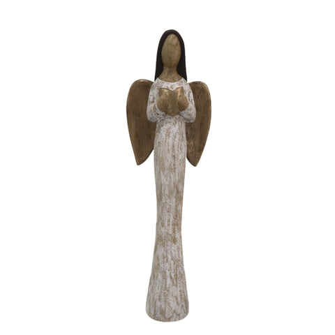 Wooden Christmas Angel 42cm