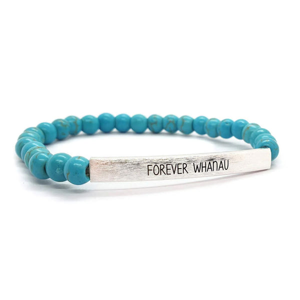 Forever Whānau Turquoise Bracelet