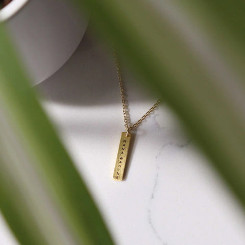 Mana Wahine Necklace, Gold