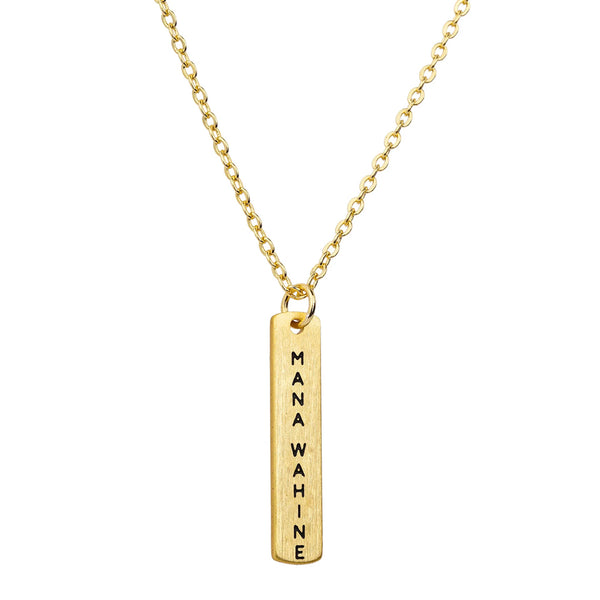 Mana Wahine Necklace, Gold