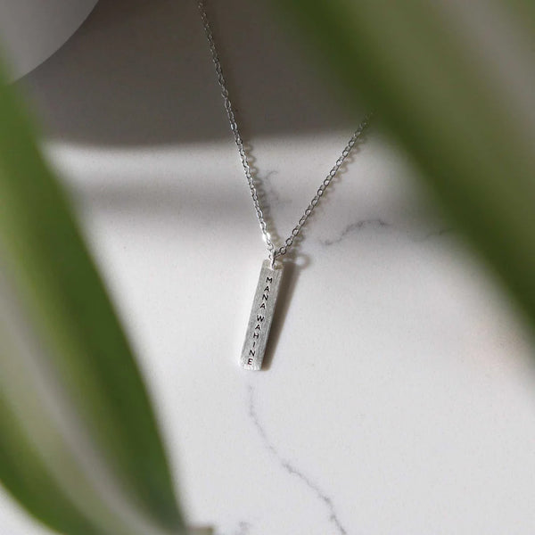Te Reo Mana Wahine Necklace