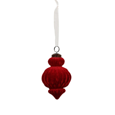 Red Velvet Christmas Bauble