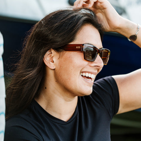 Bergen Burnt Orange Sunnies #3230
