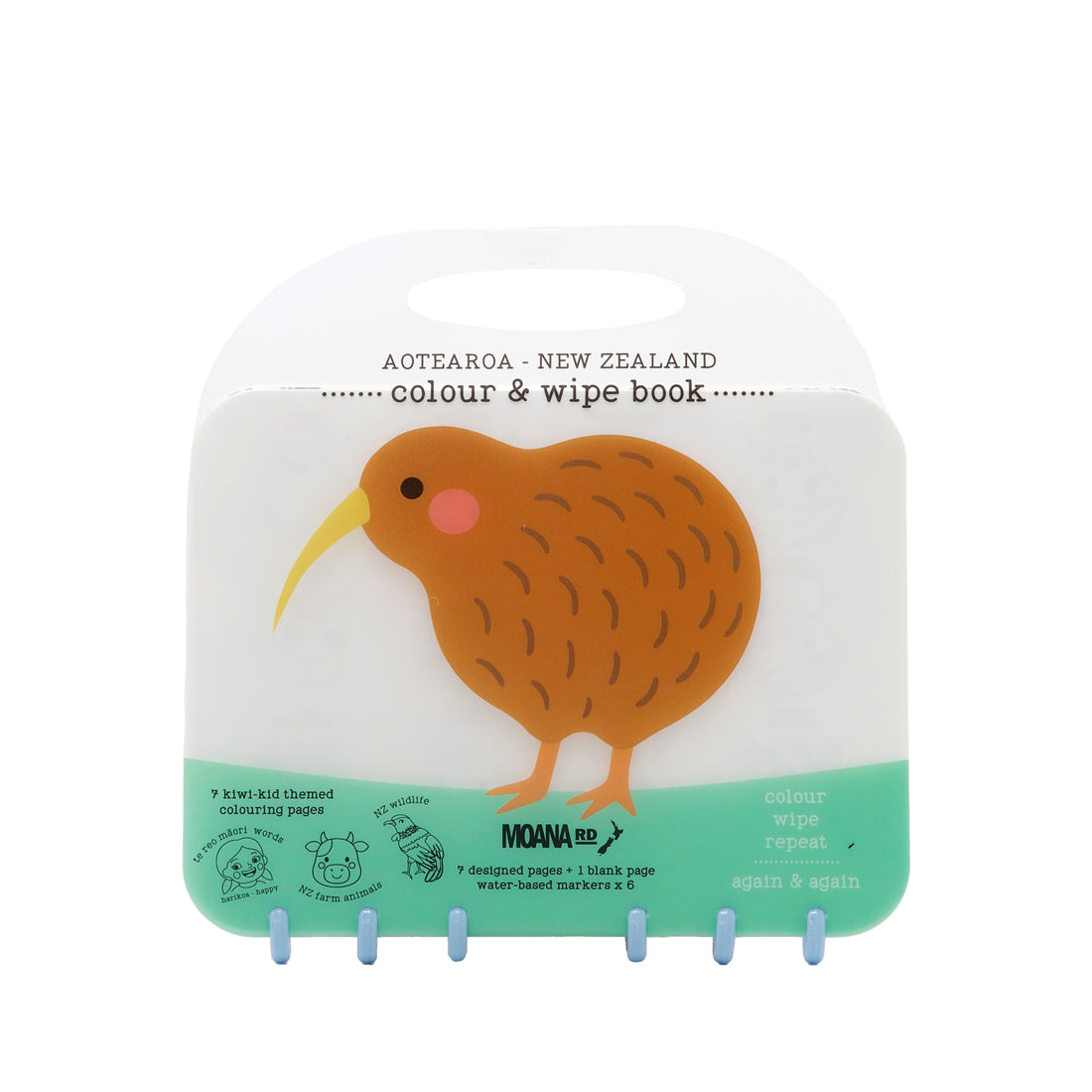 Colour and Wipe Book, Aotearoa