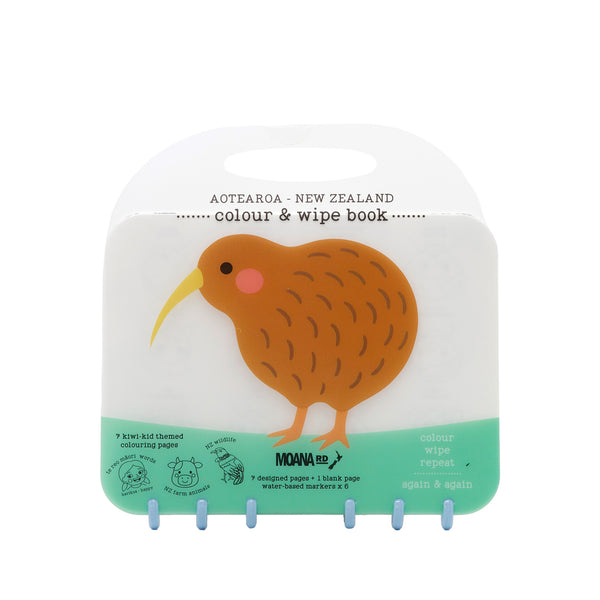 Colour and Wipe Book, Aotearoa