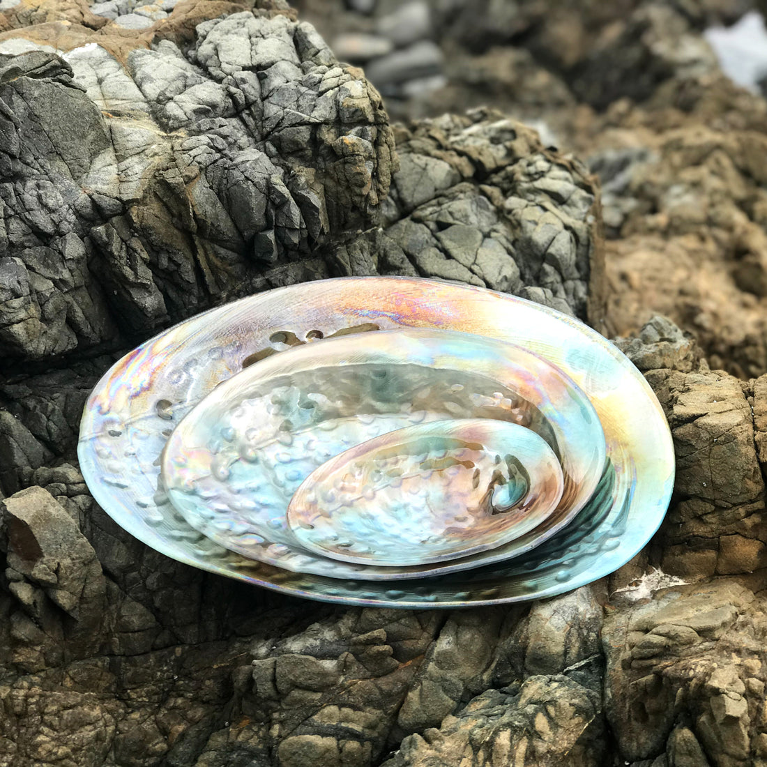 Glass Paua Bowl