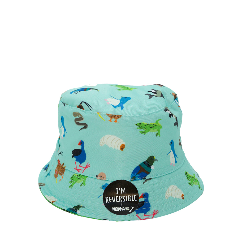 Kids Reversible Bucket Hat, OGs Mint