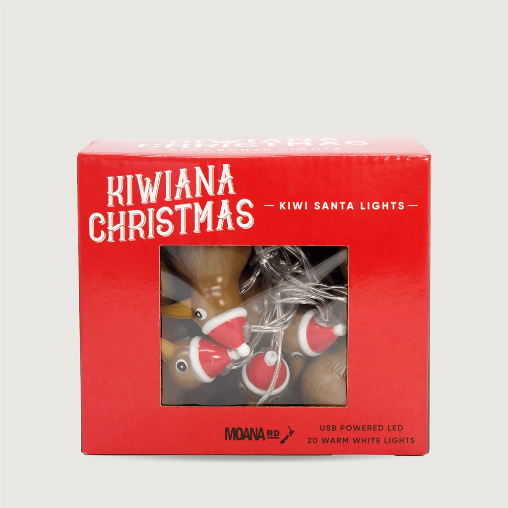 Kiwiana Christmas Kiwi Santa Lights