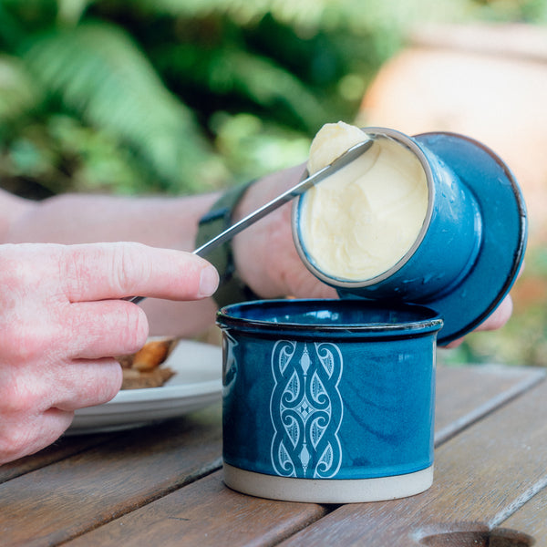 Miriama Grace-Smith Glazed Ceramic Butter Bell