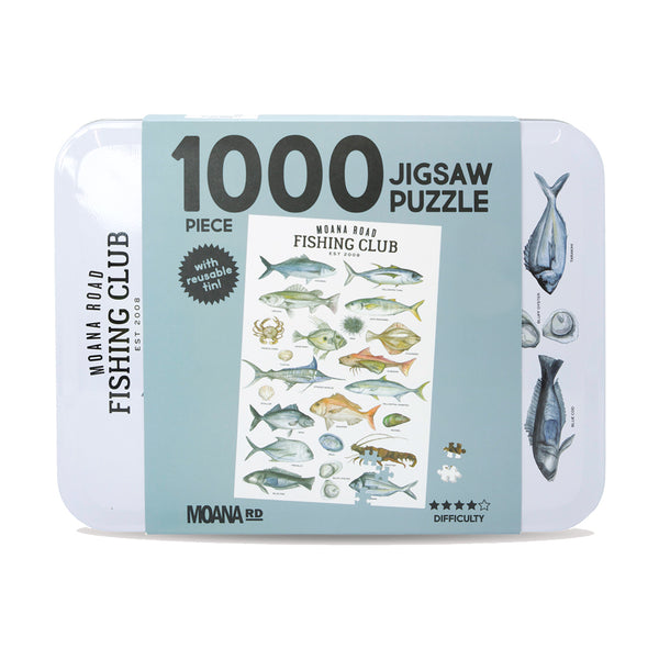 NZ Fishing Club 1000 Piece Jigsaw Puzzle