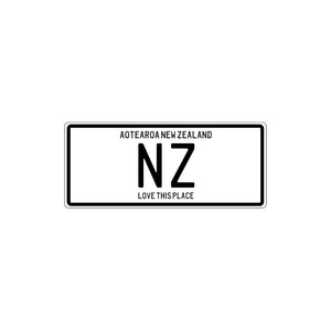 Number Plate Magnet