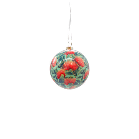 Pohutukawa Christmas Baubles - Set of 6
