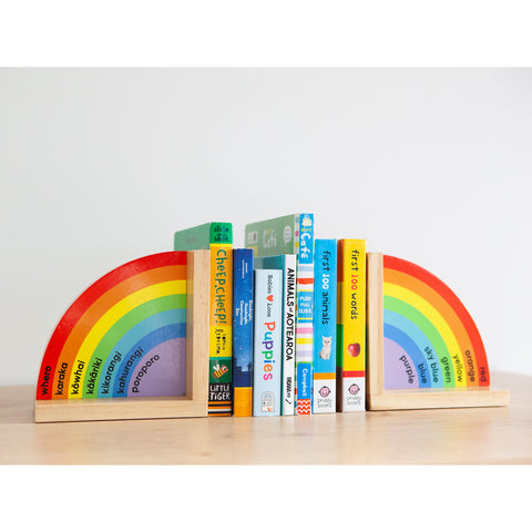Rainbow Te Reo Maori/English Bookends