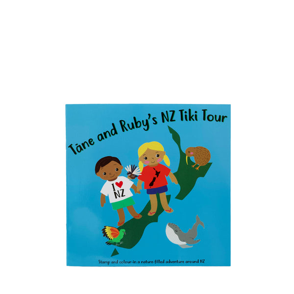Tāne & Ruby's NZ Tiki Tour Stamp Kit