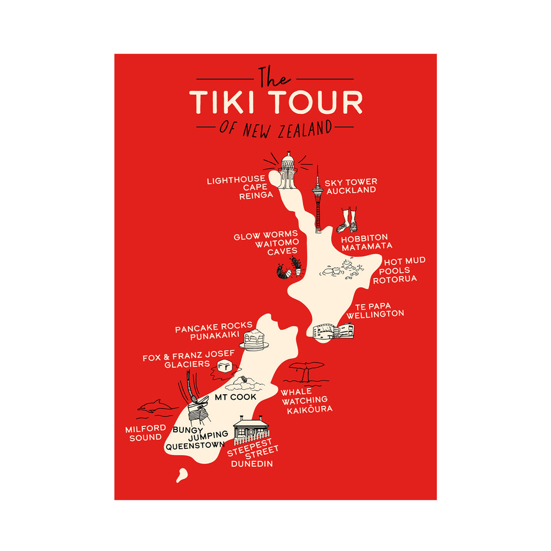 Tea Towel Tiki Tour