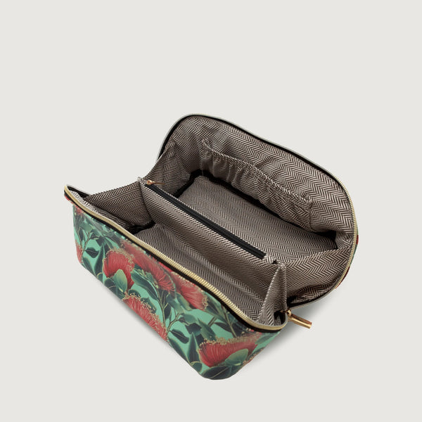 Geraldine Toiletry Bag - Pōhutukawa