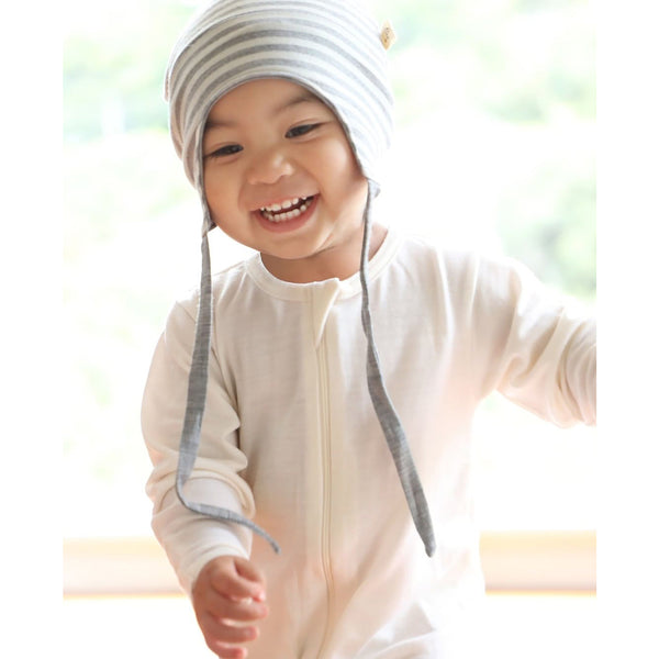 Merino Cosy Hat, Cloudy Bay Stripe