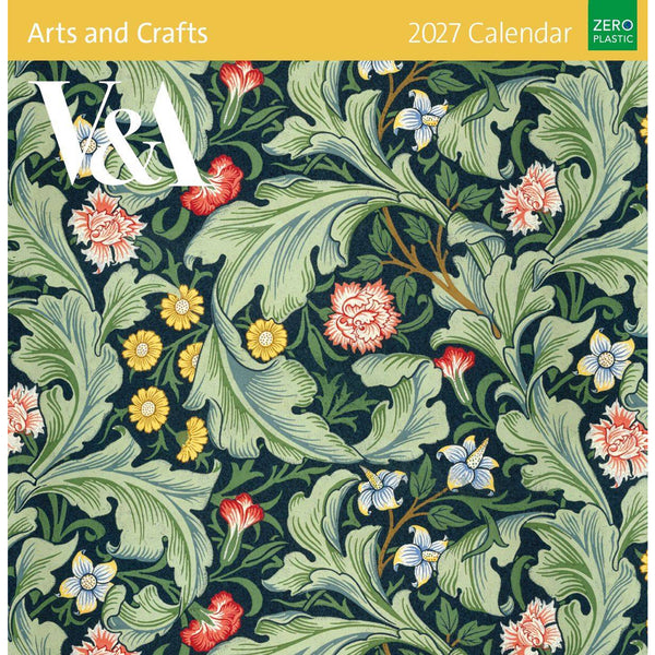 Arts & Crafts Wall Calendar 2027