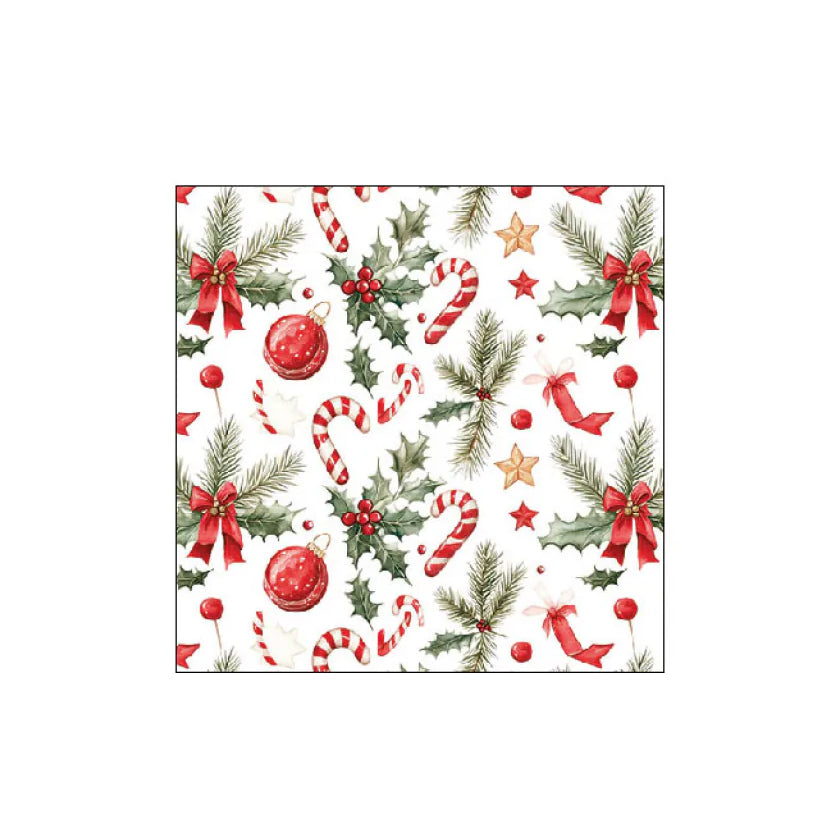 Paper Napkins Christmas Elements