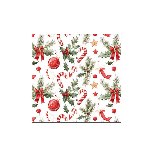 Paper Napkins Christmas Elements