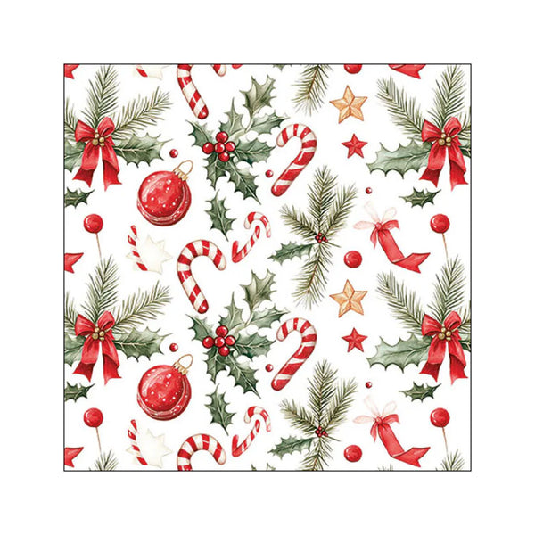 Paper Napkins Christmas Elements