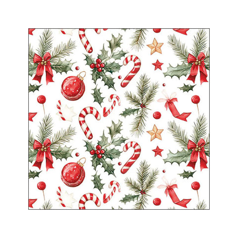 Paper Napkins Christmas Elements