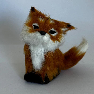 Woodland Fox Christmas Decoration, Rusty