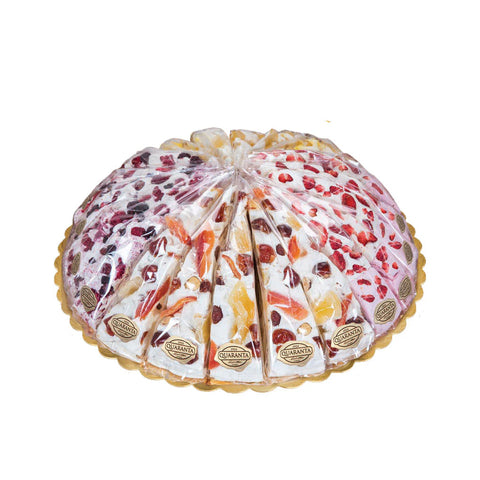 Fruit Nougat Cake Slice