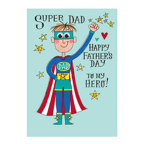 Super Dad - Greeting Card