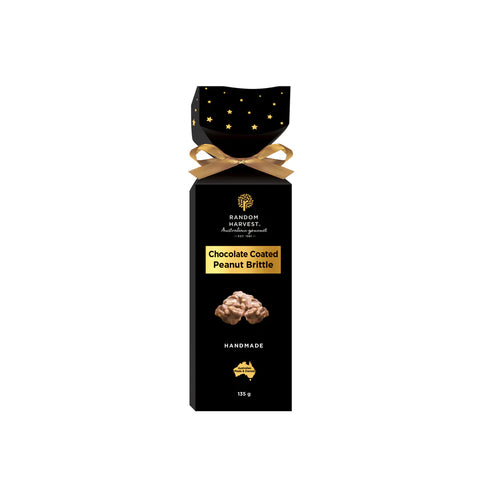 Chocolate Coated Peanut Brittle Bon Bon